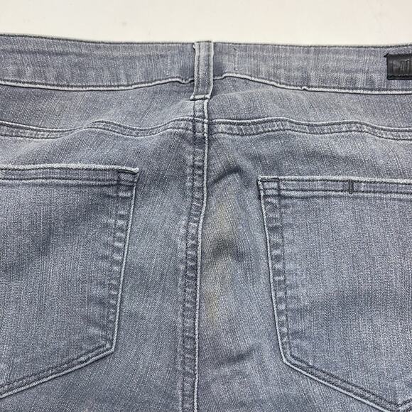 PAIGE Verdugo Ankle Side Zip Super Skinny Jeans Gray size 28 - Picture 12 of 14